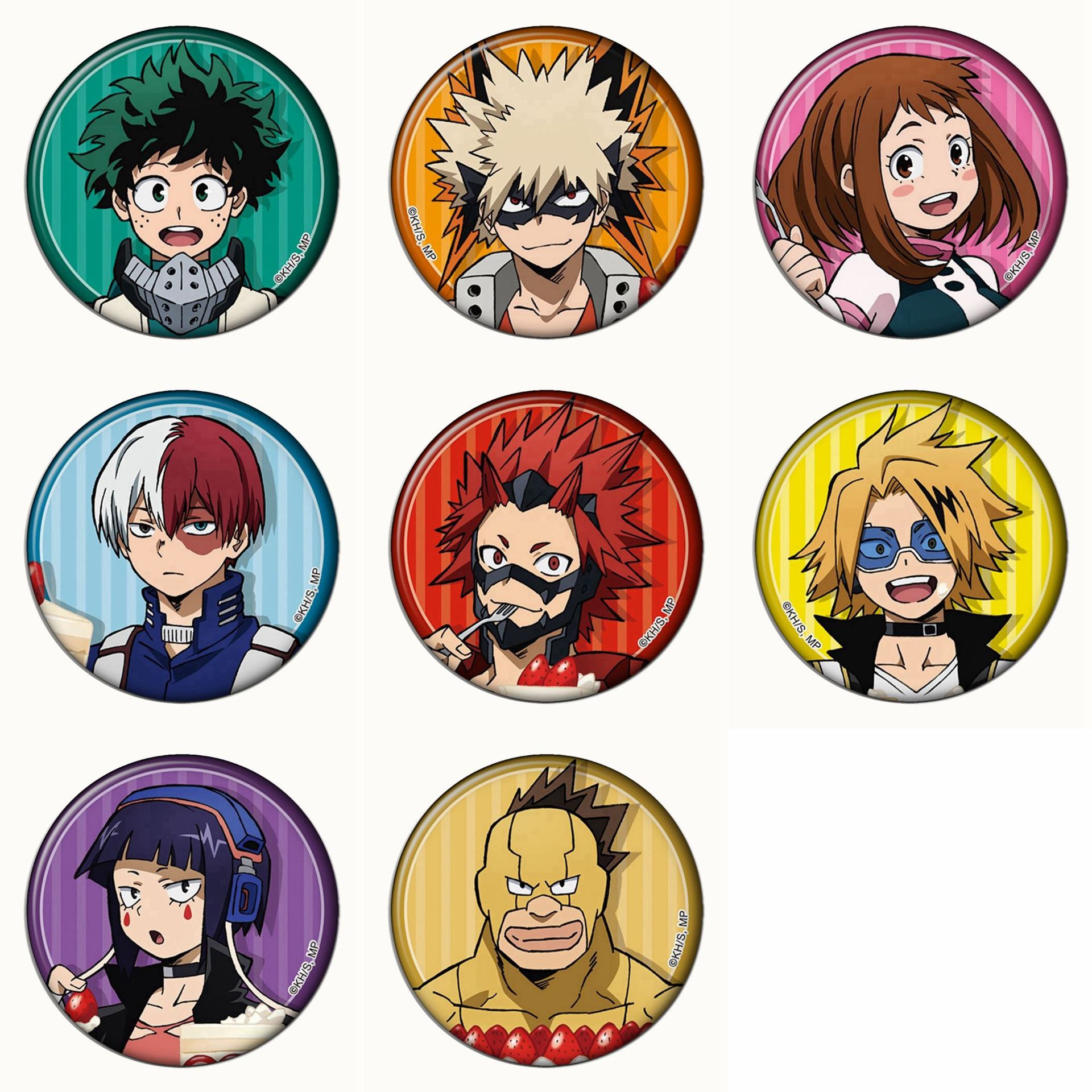 Anime Cosplay Website - 8 Buah Lencana Boku No Hero
