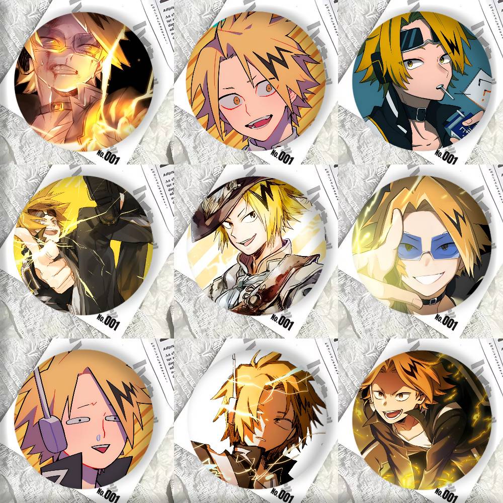 Anime Cosplay Website - Lencana Anime My Hero A-Academia Kaminari