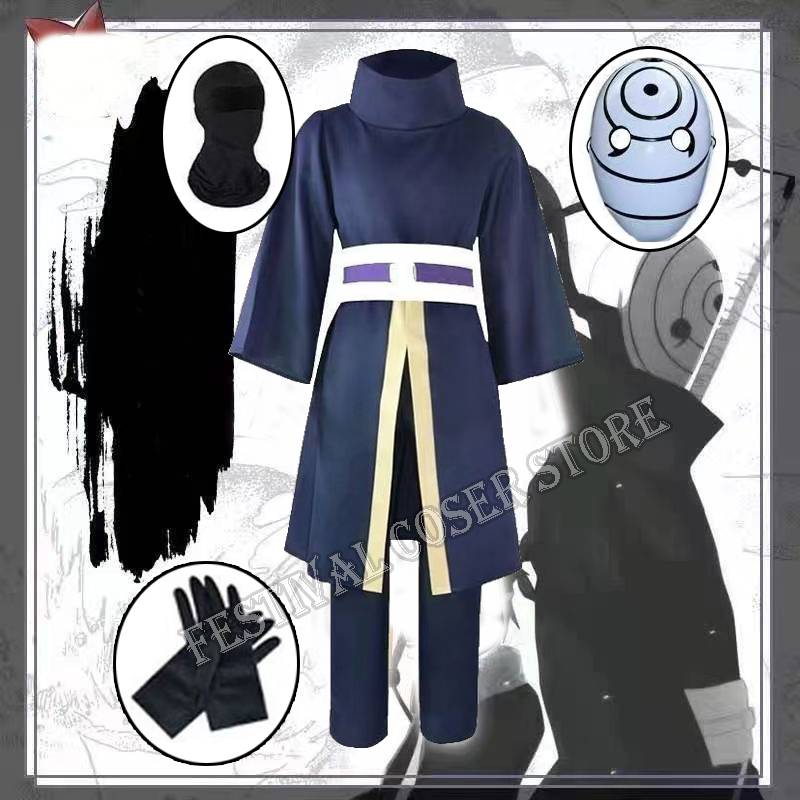 Anime Cosplay Festival - Kostum Cosplay Anime Uchiha Obito Kostum