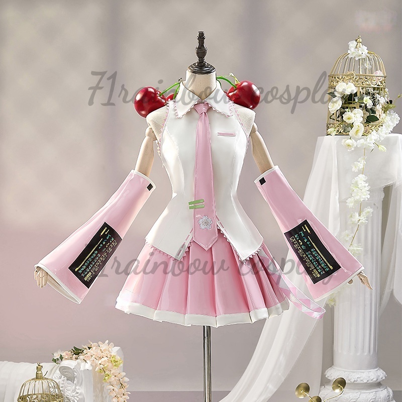 Anime Cosplay Easy - Kostum Cosplay Sakura Mikuu Seragam Mikuu