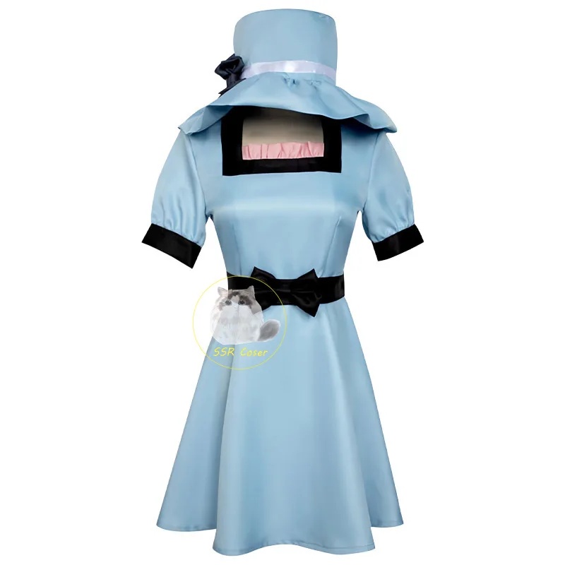 Anime Cosplay Jumpsuit - A;3\v,7'd/Kostum Anime Wig STEINS Cosplay Shiina