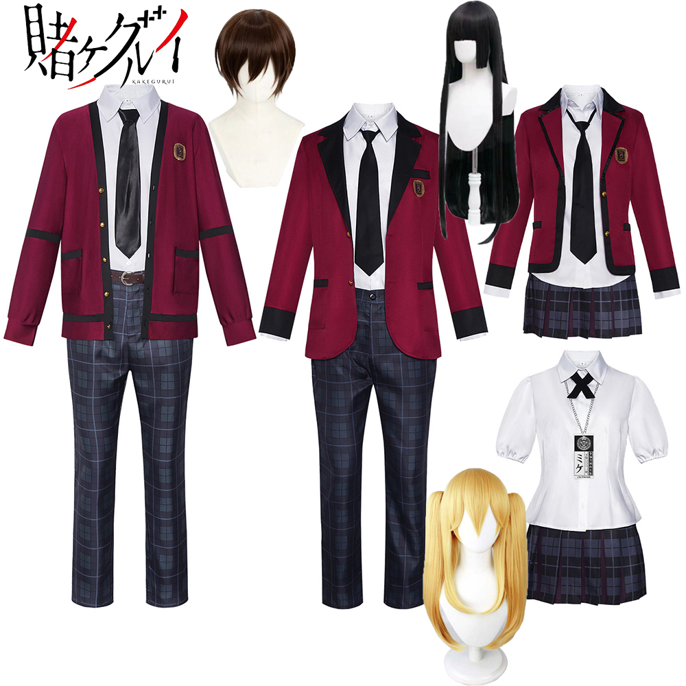 Live Action Anime Cosplay - Kostum Cosplay Anime Kakegurui Jabami Yumeko