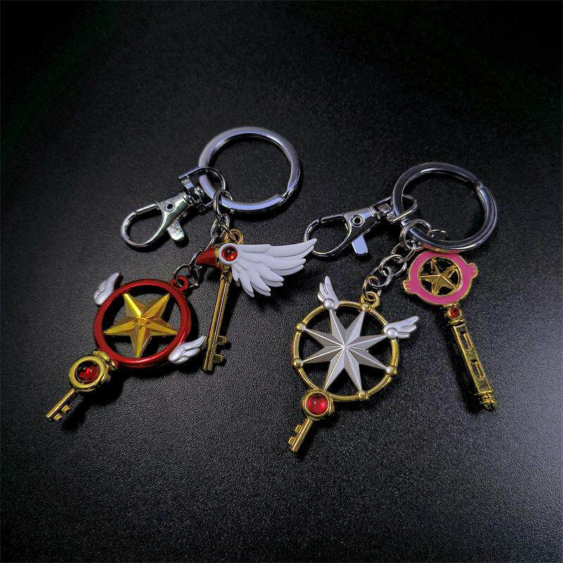Anime Cosplay Easy - Gantungan Kunci Cardcaptor Sakura Tongkat Bintang