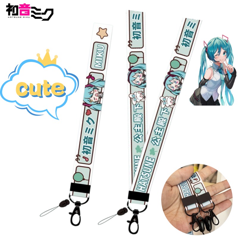 My Hero Academia Belt - Tali Gantungan Ponsel Hatsune Miku Gaya