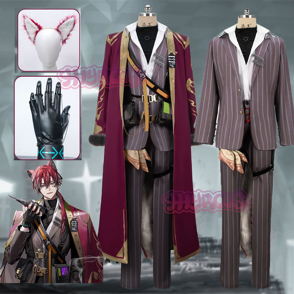 Anime Cosplay Festival - Kostum Cosplay Arknight Dmitri Czertard Kostum