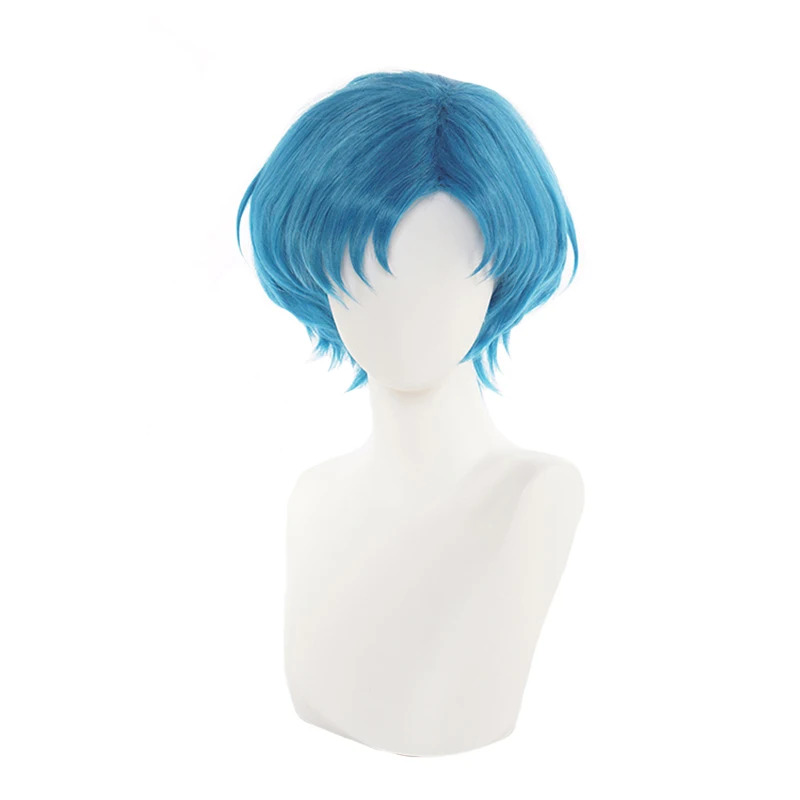 Anime Cosplay Blue Hair - Wig Cosplay Sailor Mercury Mizuno Ami