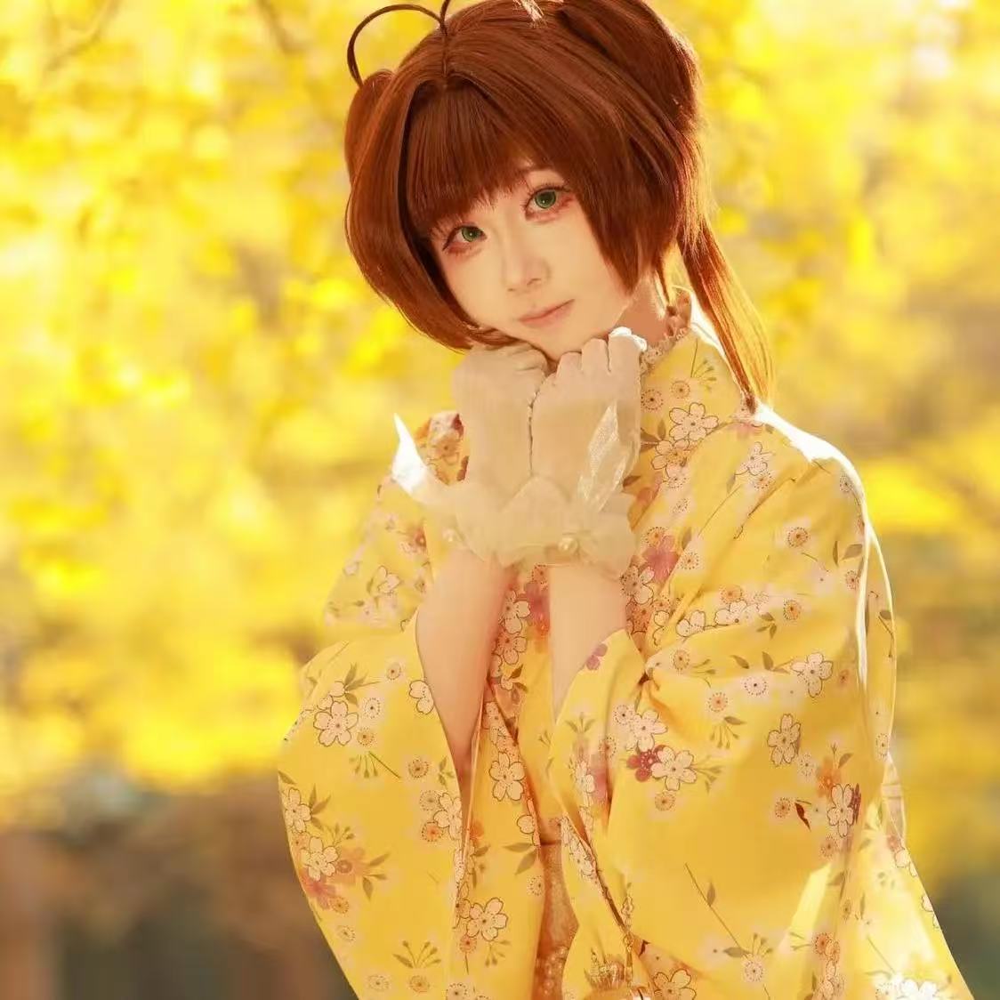 Asian Cosplay Anime - Kimono Anime Lucu untuk Anak Perempuan
