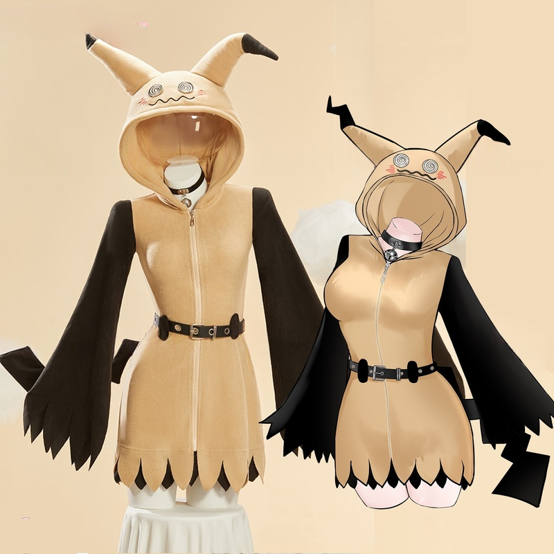 Anime Cosplay Festival - Kostum Cosplay Mimikyu Baru untuk Pesta