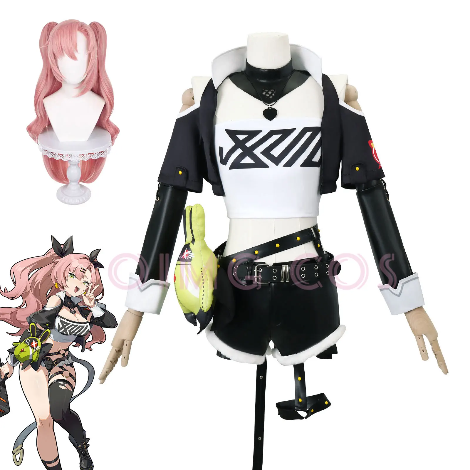 Anime Cosplay Female - Nicole Demara Zenless Zone Zero Kostum
