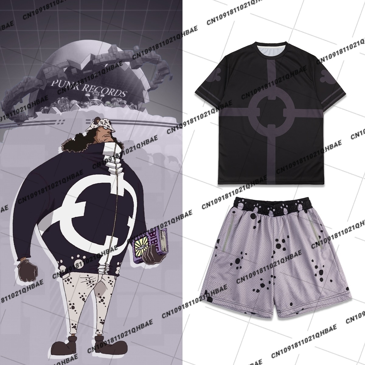 Anime Cosplay And Costumes - Kostum Cosplay Penggemar Anime Bartholemew Kuma