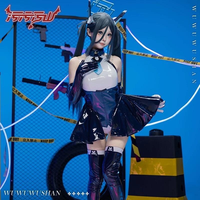 Anime Cosplay Jumpsuit - Kostum Cosplay Blue Archive Tendou Arisu