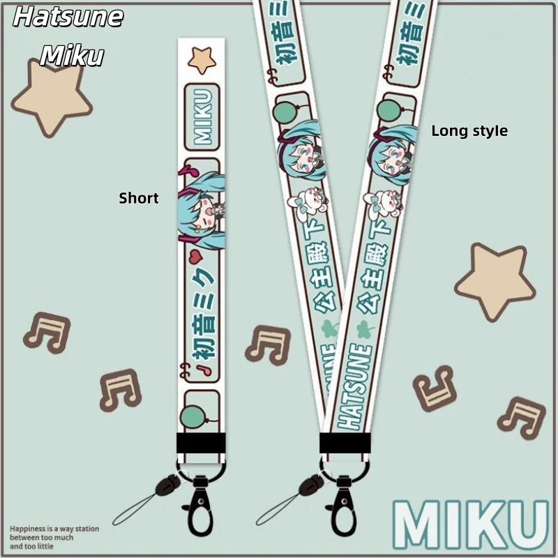 My Hero Academia Belt - Tali Gantungan Ponsel Hatsune Miku, Tali