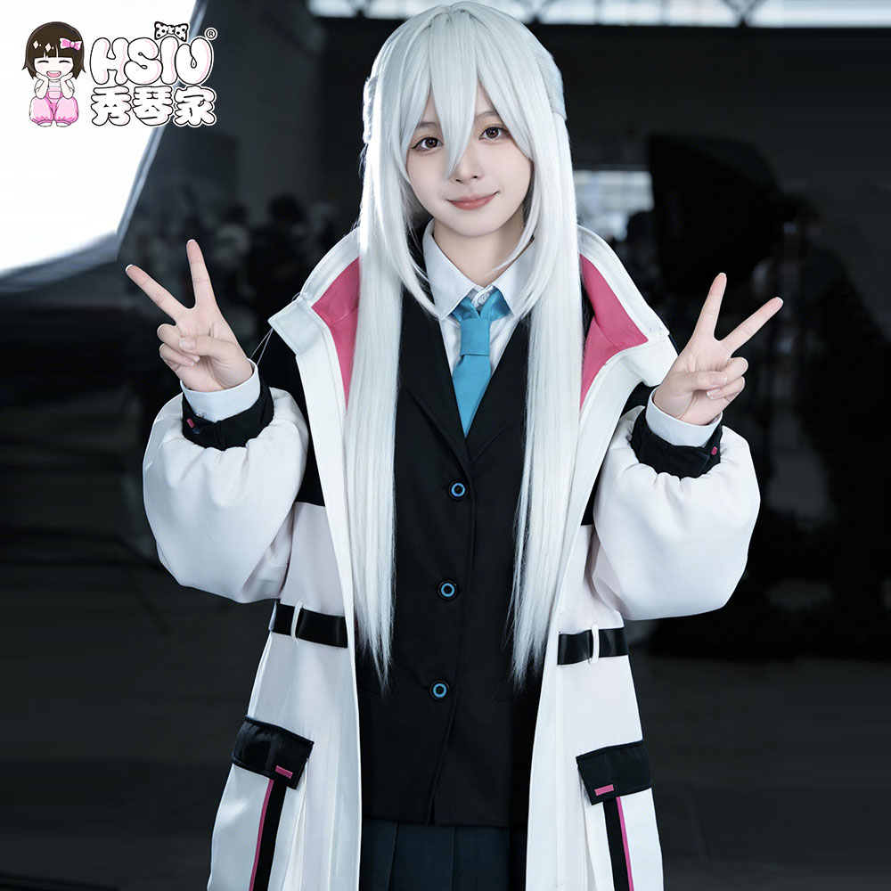 Anime Cosplay Blue Hair - Wig Kostum Cosplay Blue Archive Kei