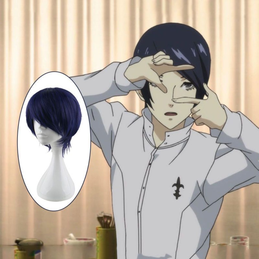 Anime Cosplay Easy - Wig Cosplay Persona 5 Fox Yusuke