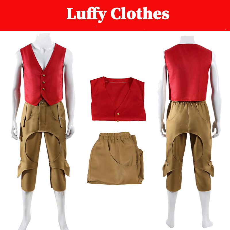 Live Action Anime Cosplay - Kostum Cosplay Bajak Laut Luffy 2026