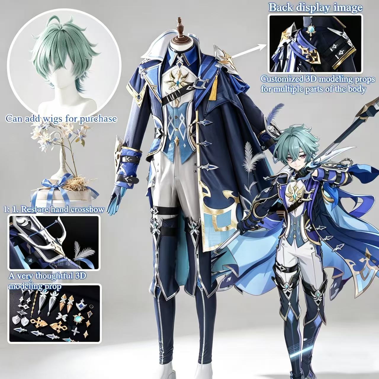 Anime Cosplay Series - Lohen cosplay Game Cosplay Series: Genshin