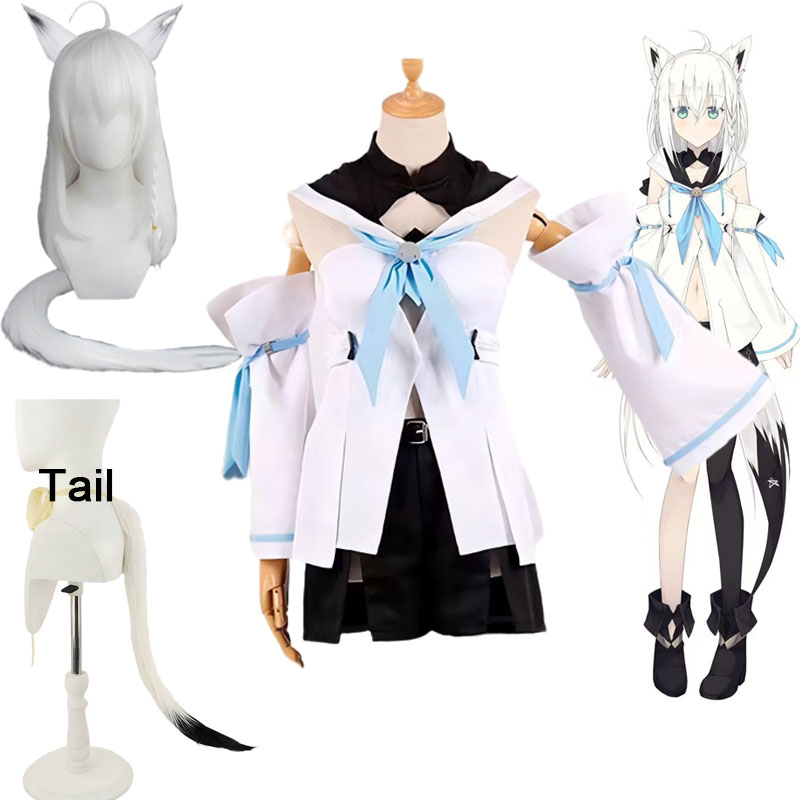 Anime Cosplay Meme - Kostum Cosplay Vtuber Shirakami Fubuki Hololive