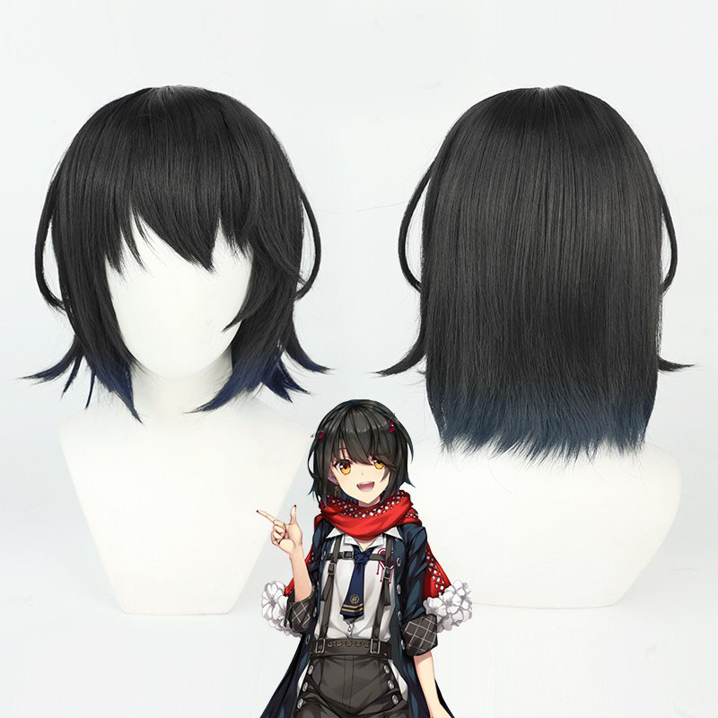 Anime Cosplay Meme - Wig Cosplay Anime Virtual YouTuber NIJISANJI
