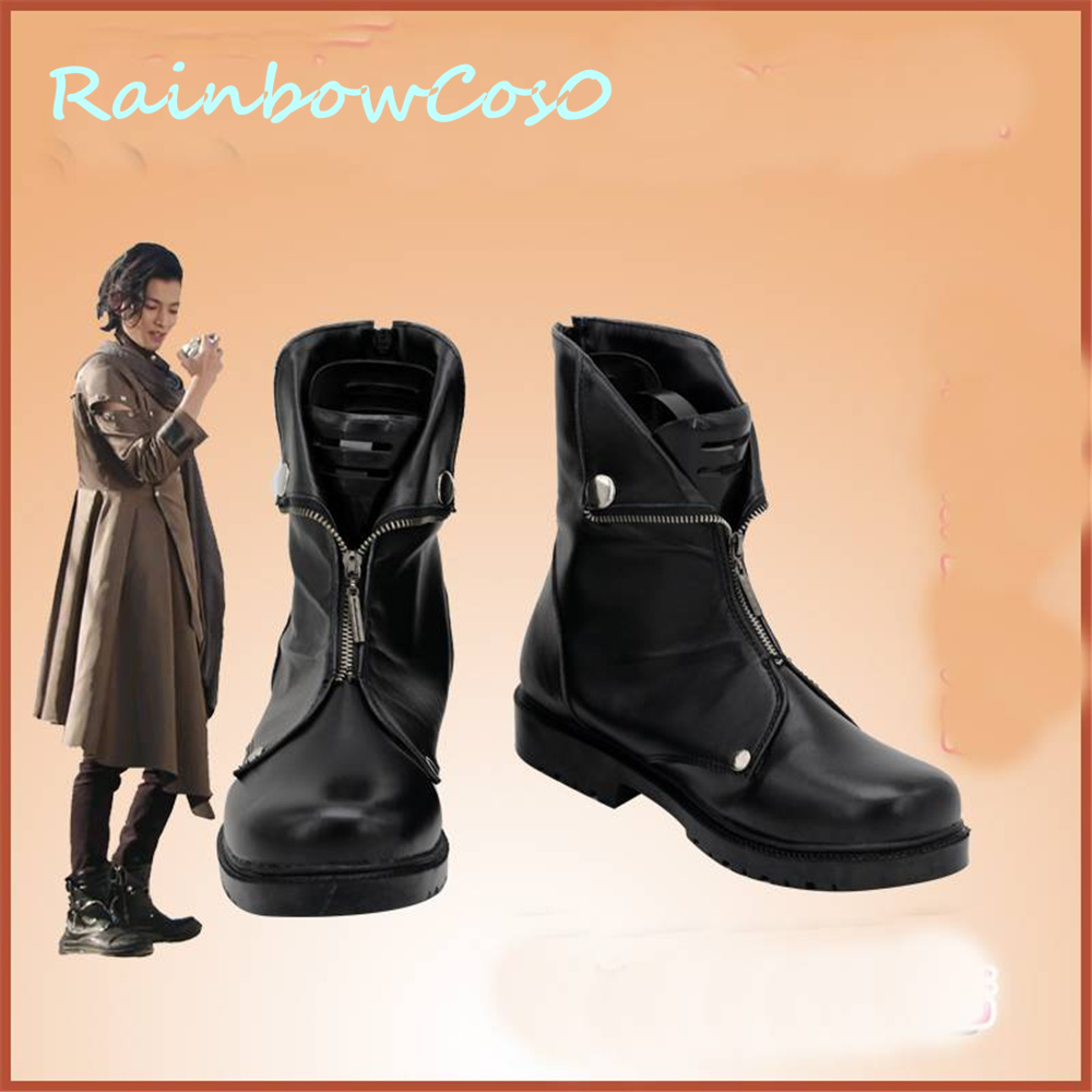 Anime Cosplay Kamen Rider - Sepatu Boot Cosplay Wanita Pengendara Bertopeng