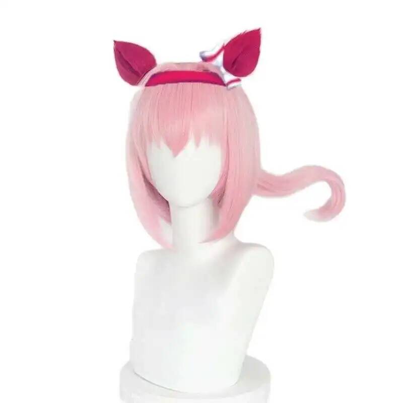 Cosplay Anime Women - Wig Cosplay Uma Musume Haru Urara