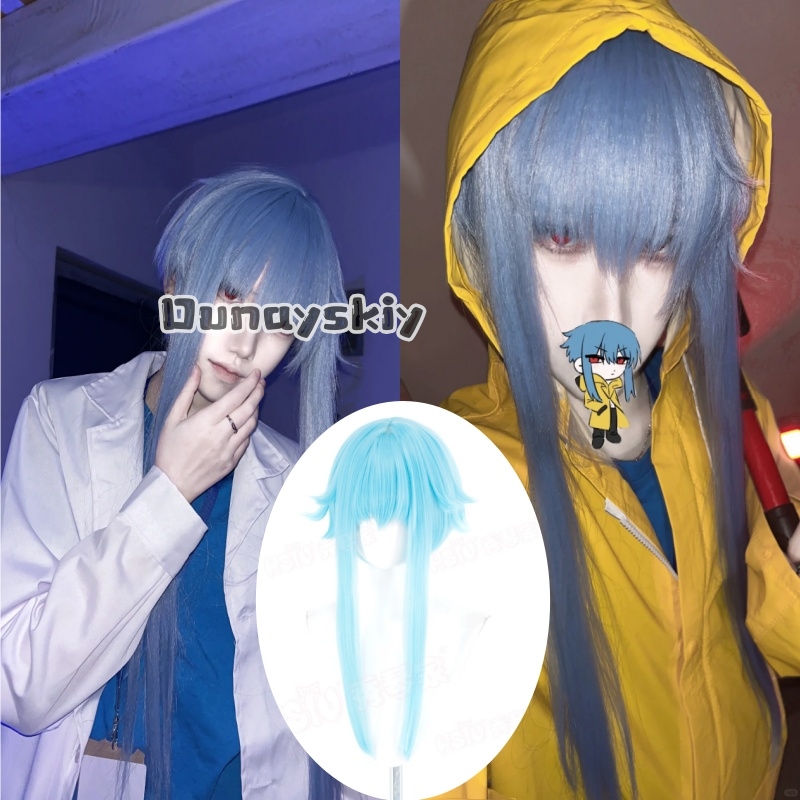 Zenos Anime Cosplay - Wig Kostum Cosplay Usirono Mantel Putih