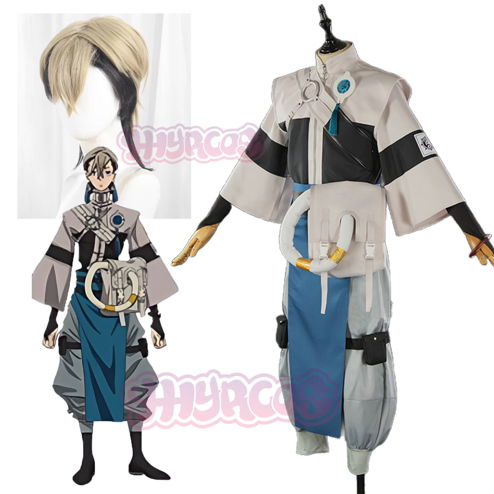 Anime Cosplay Festival - Gachiakuta Zanka Kostum Cosplay Wig Zanka