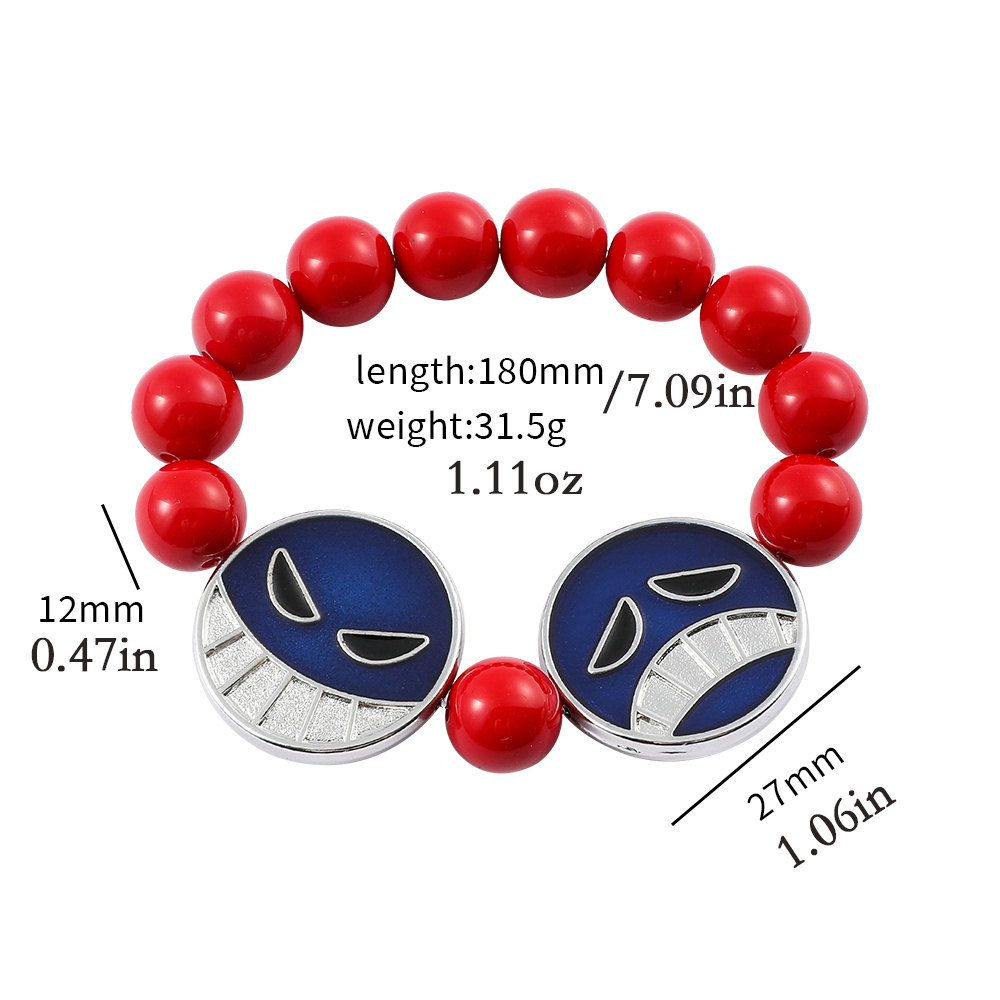 Kalung Gelang Wajah Manik-mani - Anime Cosplay Website ulasan dan harga