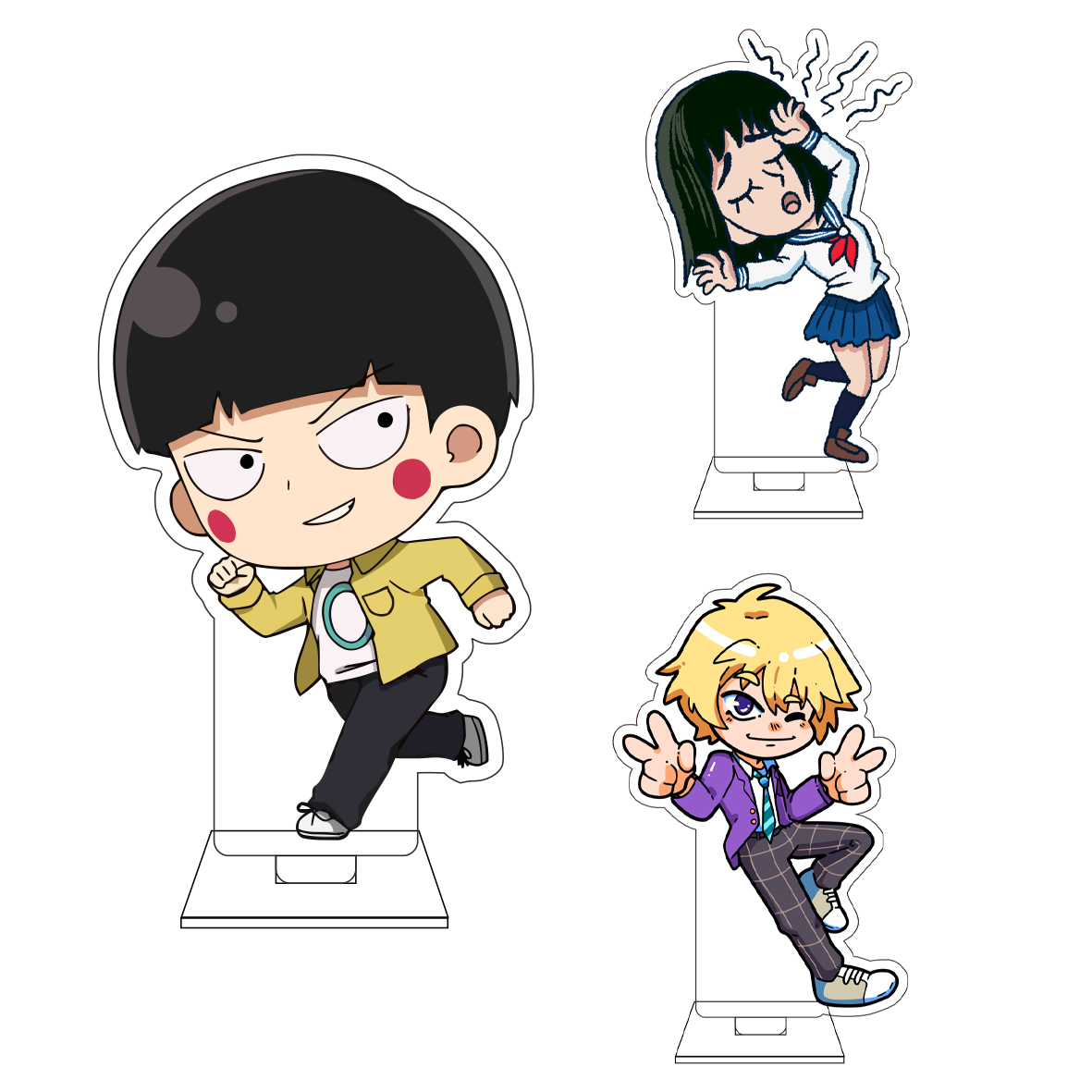 10CM Anime Mobu Saiko Hyaku Co - Anime Cosplay And Costumes ulasan dan harga