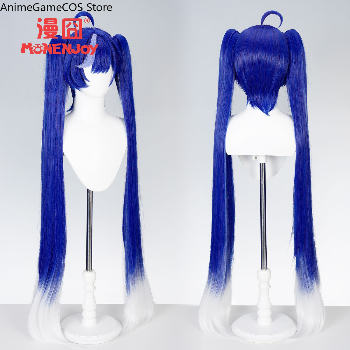 Wig Cosplay Anime Neverness To - Anime Cosplay Blue Hair ulasan dan harga