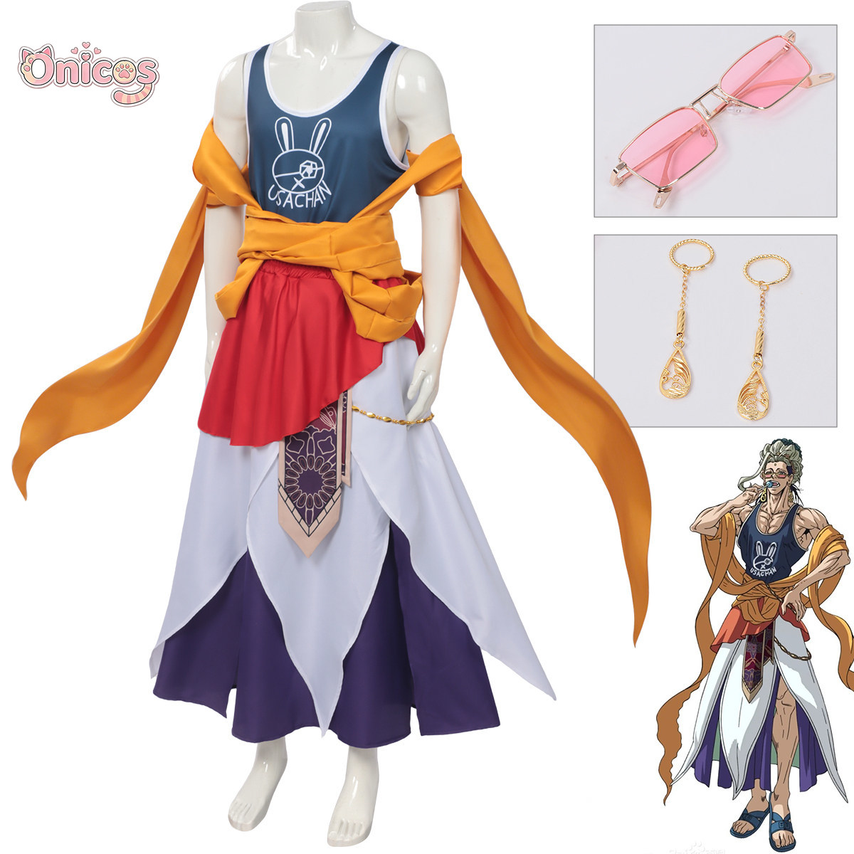 Aksesori Kostum Cosplay Buddha - Anime Cosplay Outfit ulasan dan harga