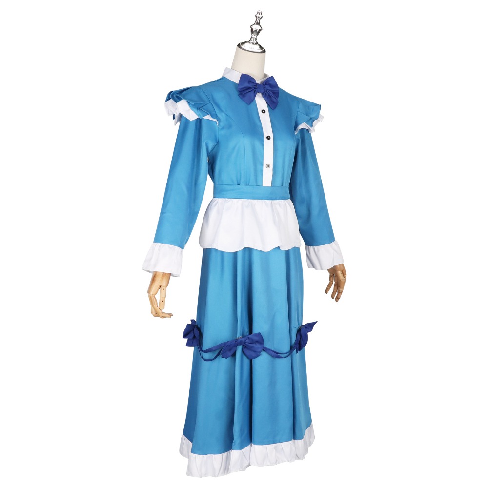 Kostum Cosplay Rambut Merah Po - Anime Cosplay Blue Hair ulasan dan harga
