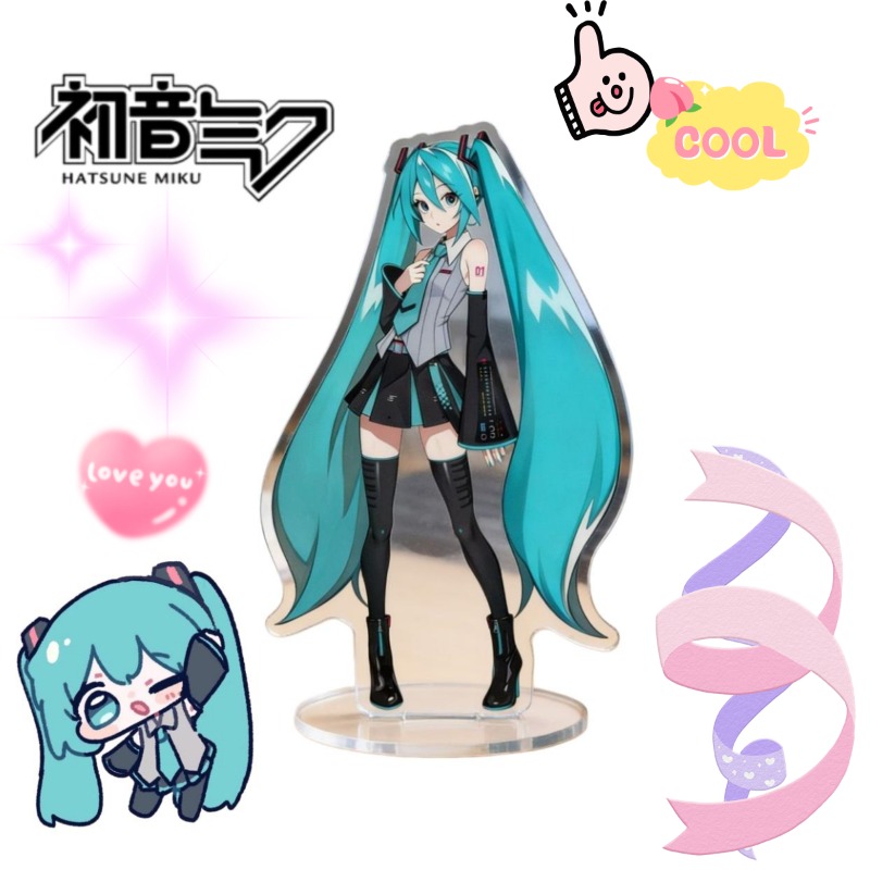 Hatsune Miku 10cm Standee Akri - Anime Cosplay And Costumes ulasan dan harga