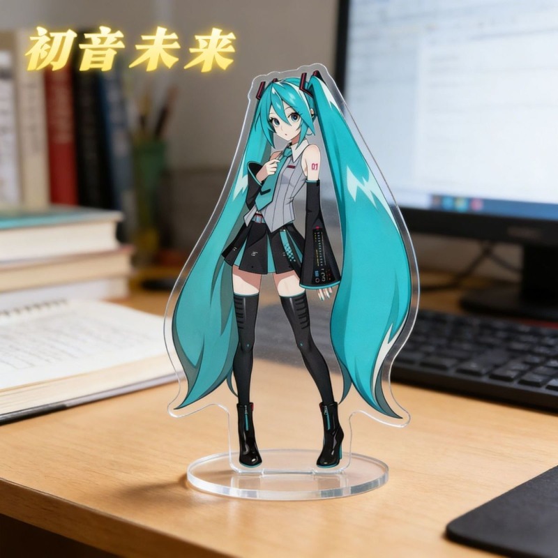 Hatsune Miku 10cm Standee Akri - Anime Cosplay And Costumes ulasan dan harga