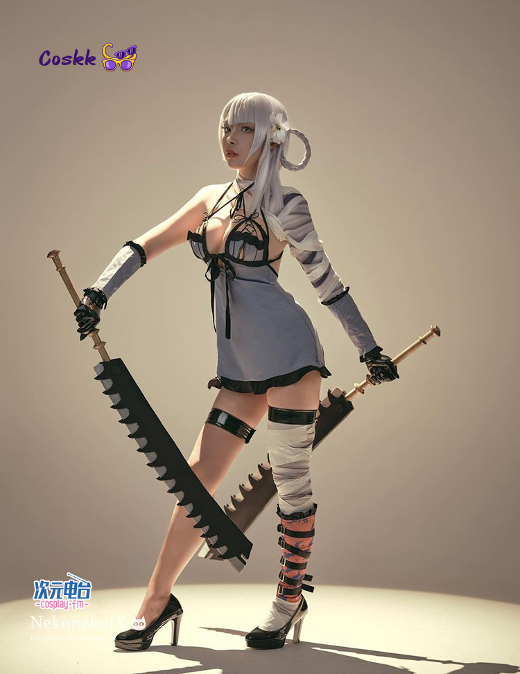 YoRHa No. 2 Tipe B Kaine Kostu - Anime Cosplay Jumpsuit ulasan dan harga