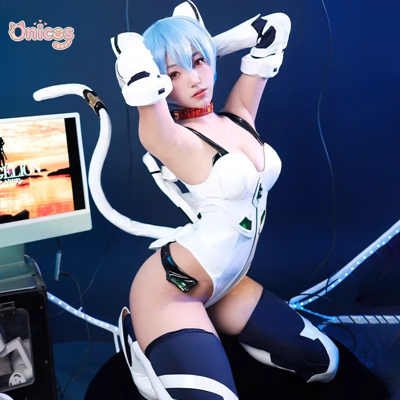 Kostum Cosplay Anime Ayanami R - Anime Cosplay Jumpsuit ulasan dan harga