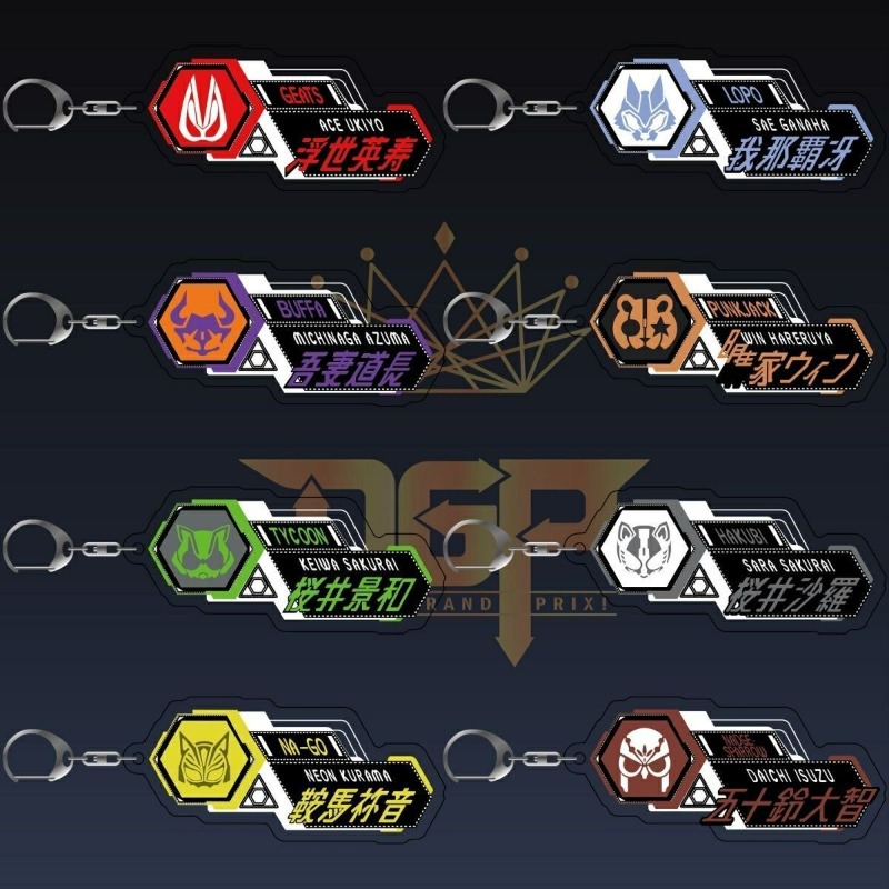 Kamen Rider Geats Gantungan Ku - Anime Cosplay Kamen Rider ulasan dan harga