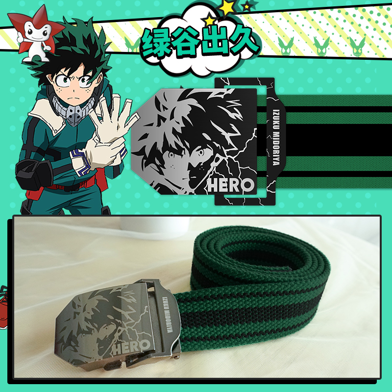 Sabuk Pinggang Kanvas Resmi My - My Hero Academia Belt ulasan dan harga