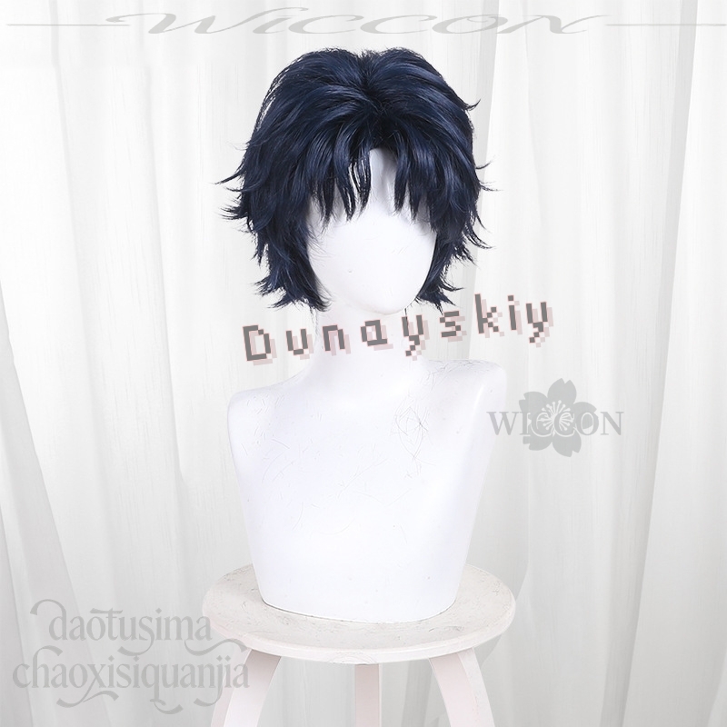 Wig Cosplay Anime MARRIAGETOXI - Anime Cosplay Blue Hair ulasan dan harga