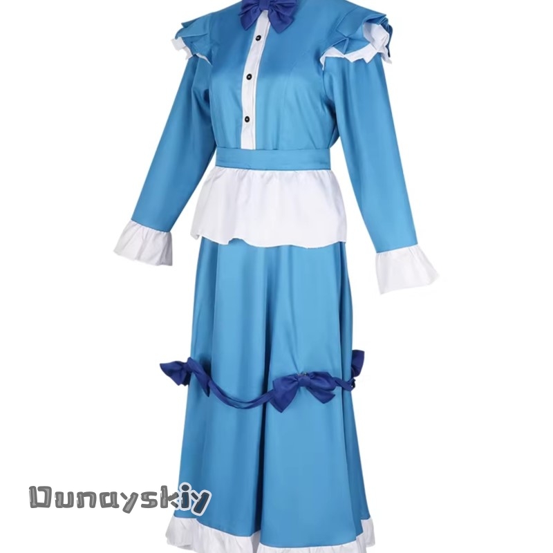 Kostum Cosplay Game Hemera*/Po - Anime Cosplay Blue Hair ulasan dan harga