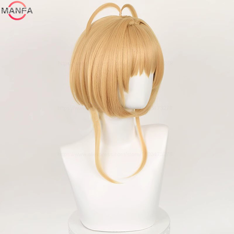 Wig Cosplay Anime Sakura Kinom - Anime Cosplay Easy ulasan dan harga