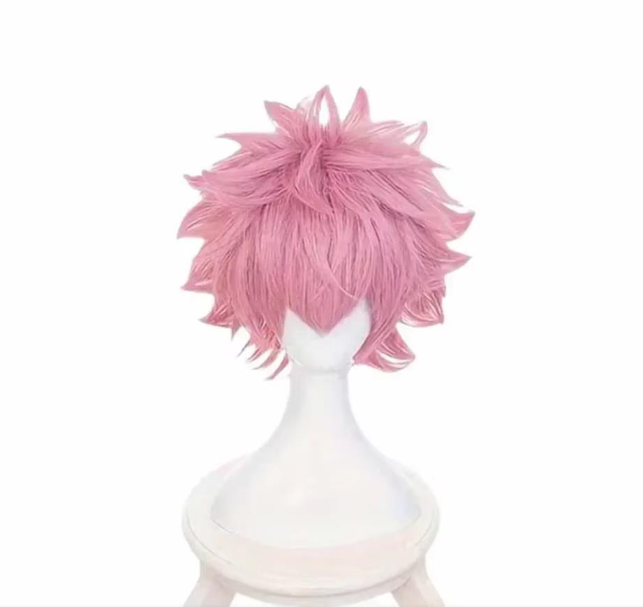 Wig sintetis cosplay Ashido Mi - Anime Cosplay Website ulasan dan harga