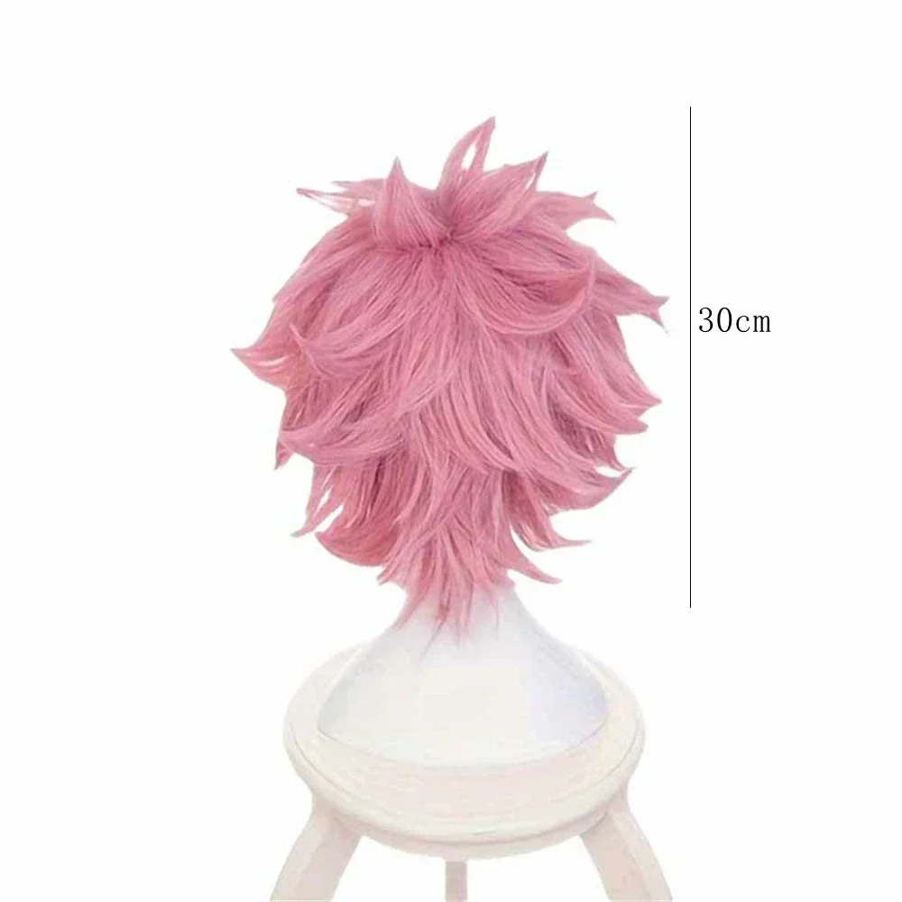 Wig sintetis cosplay Ashido Mi - Anime Cosplay Website ulasan dan harga