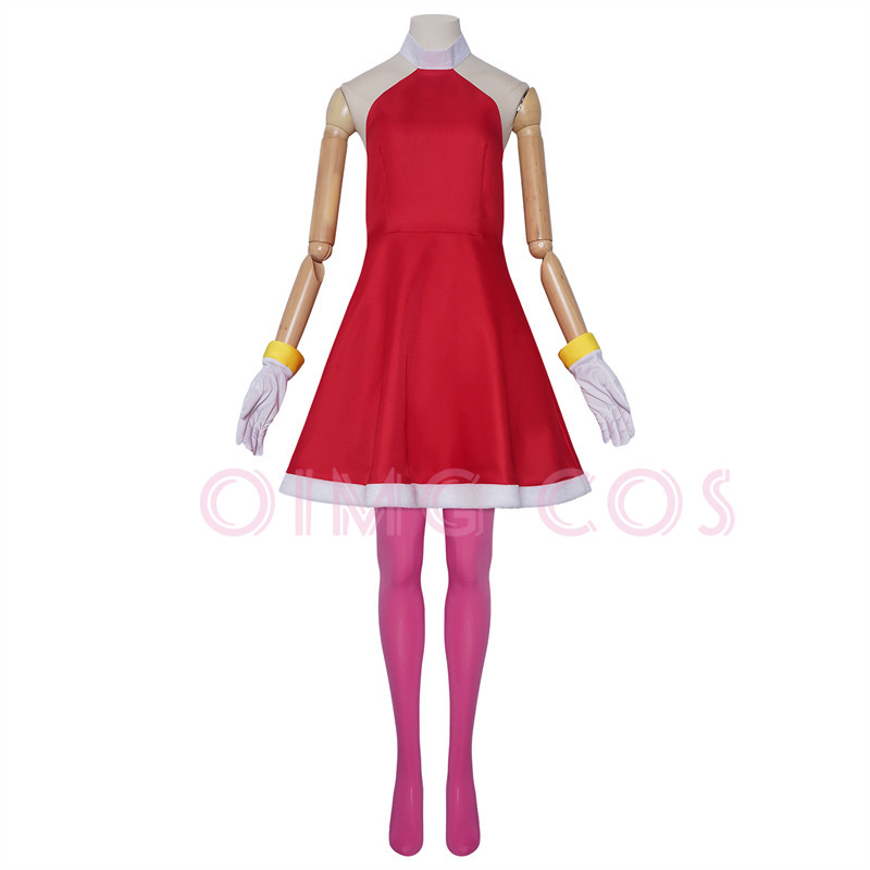 Kostum Cosplay Amy Rose Seraga - Anime Cosplay Female ulasan dan harga