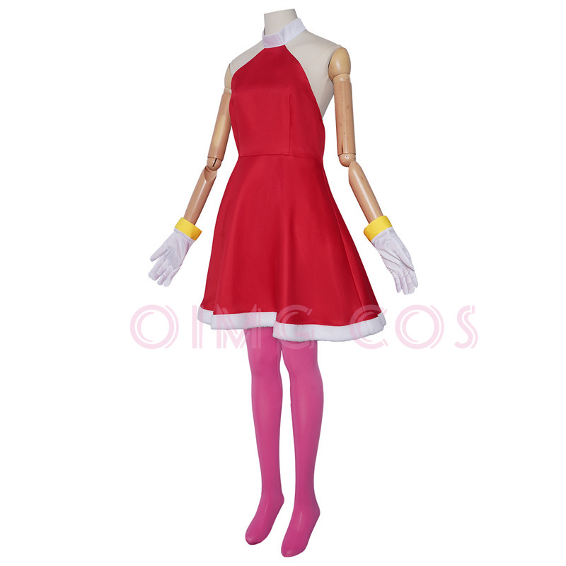 Kostum Cosplay Amy Rose Seraga - Anime Cosplay Female ulasan dan harga