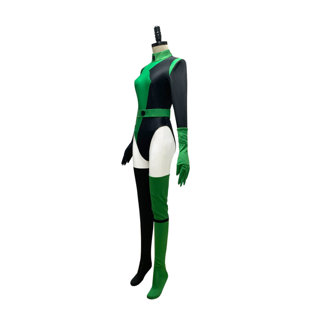 Kostum Cosplay Shego Jumpsuit  - Anime Cosplay Jumpsuit ulasan dan harga