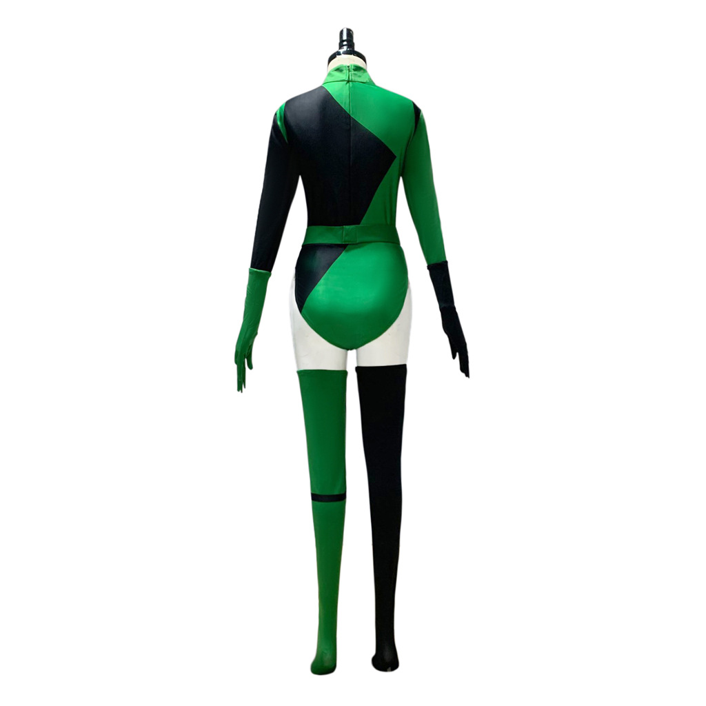 Kostum Cosplay Shego Jumpsuit  - Anime Cosplay Jumpsuit ulasan dan harga
