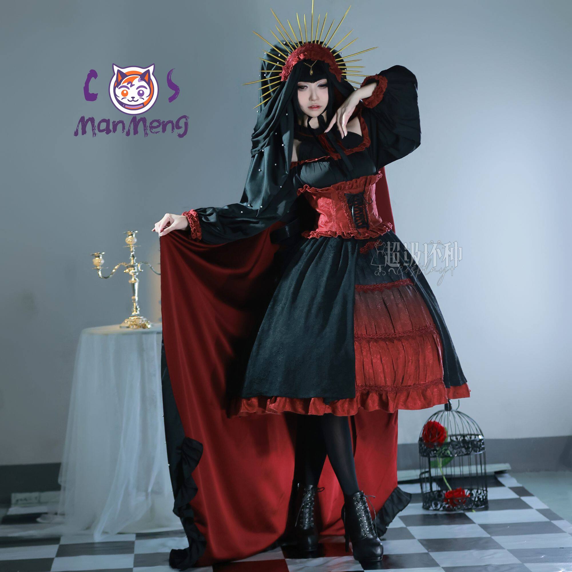 Kostum Cosplay Anime Celestia  - Anime Cosplay Festival ulasan dan harga