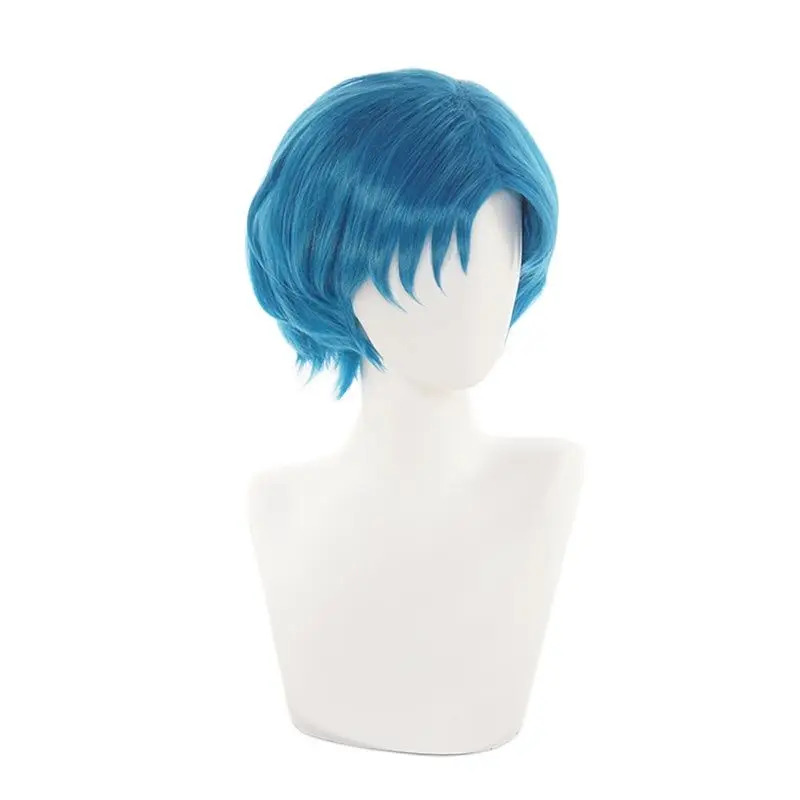 Wig Cosplay Sailor Mercury Miz - Anime Cosplay Blue Hair ulasan dan harga