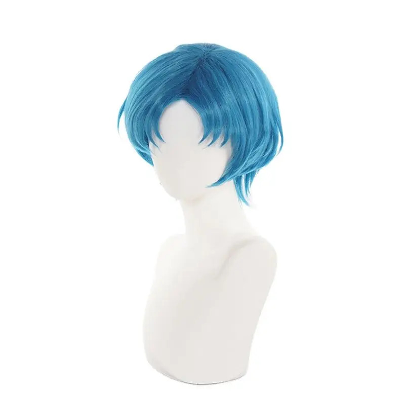 Wig Cosplay Sailor Mercury Miz - Anime Cosplay Blue Hair ulasan dan harga