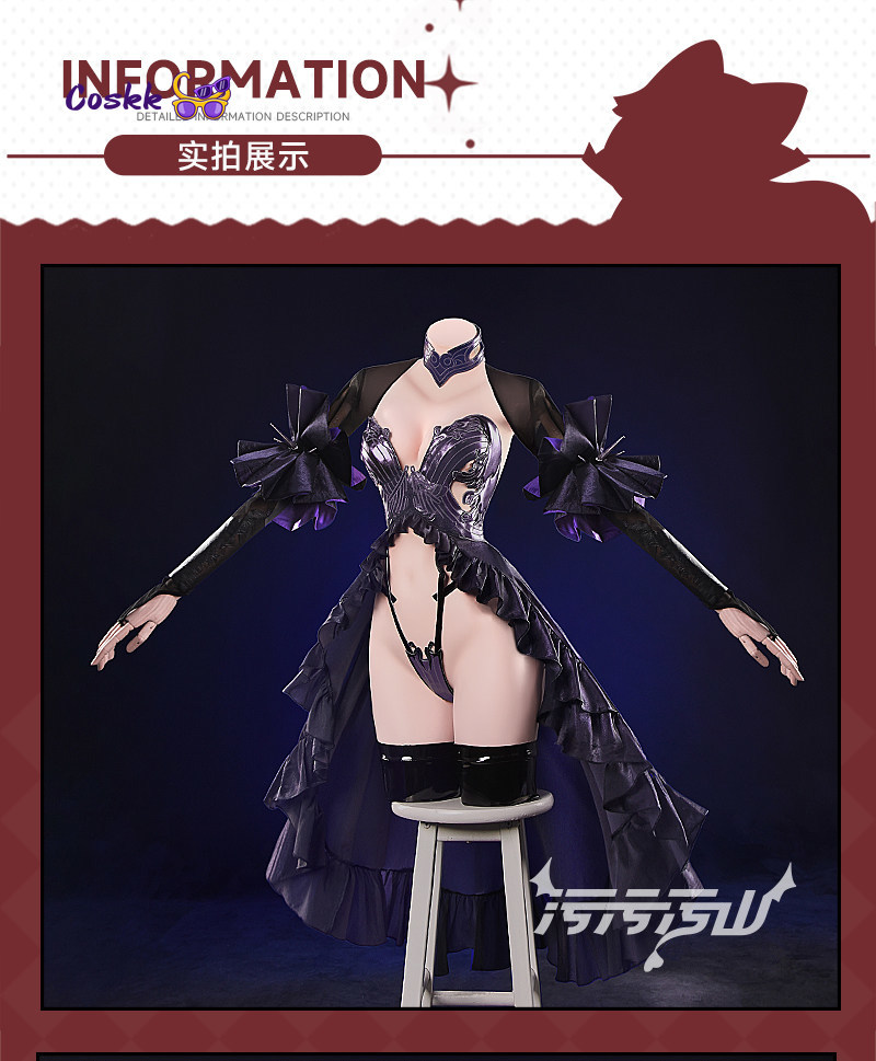 Kostum Cosplay Shuten Douji Ba - Cosplay Anime Black ulasan dan harga